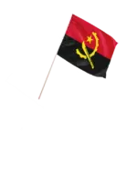 Angola Kleinflagge