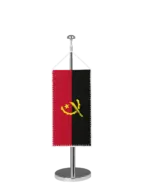 Angola Tischbannerfahne