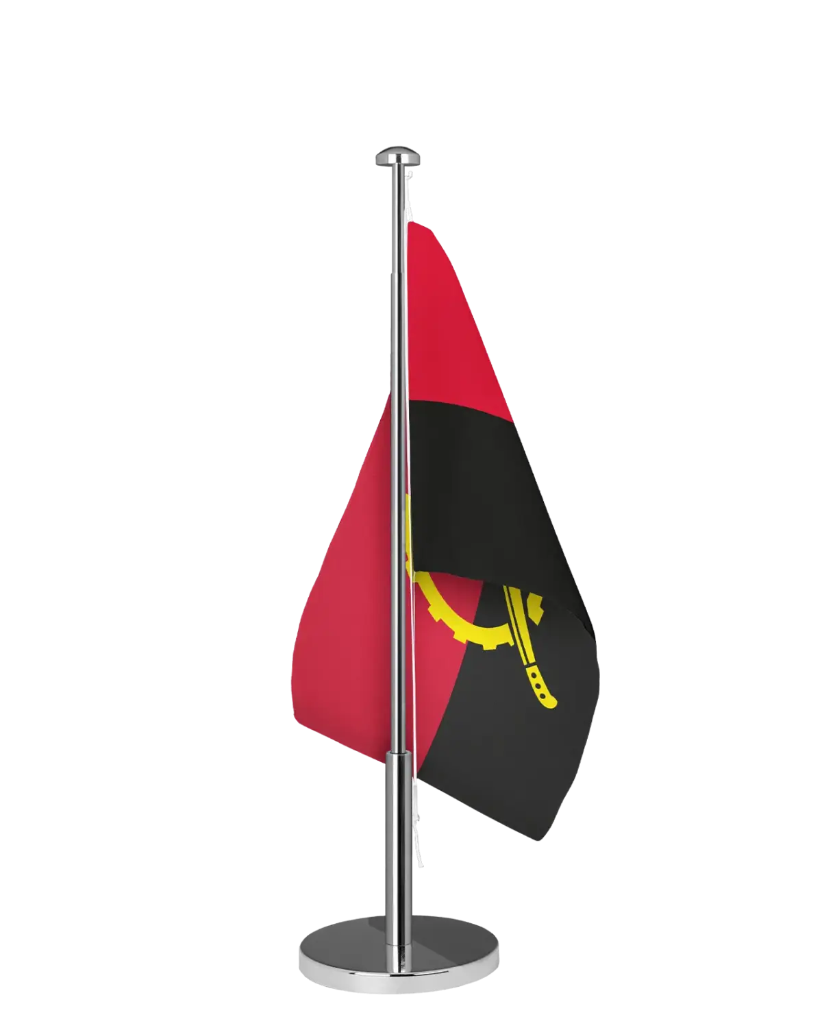 Angola Tischfahne