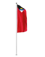 Antigua Hochformatfahne