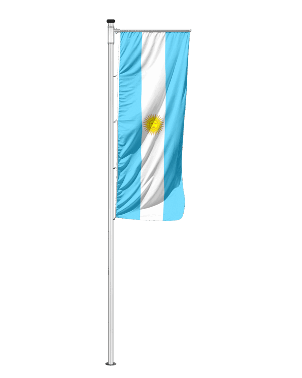 Argentinien Auslegerfahne