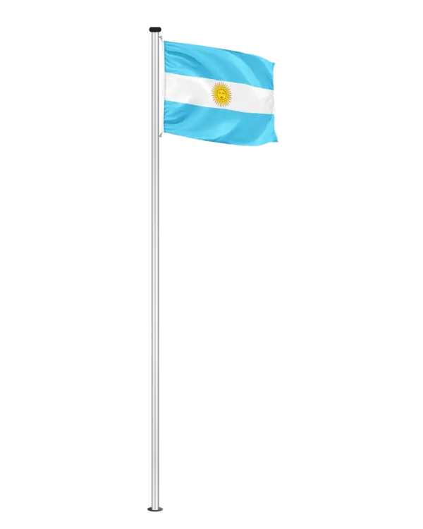 Argentinien Hissfahne