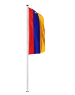 Armenien Hochformatfahne