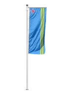 Aruba Auslegerfahne
