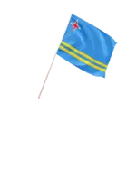 Aruba Kleinflagge
