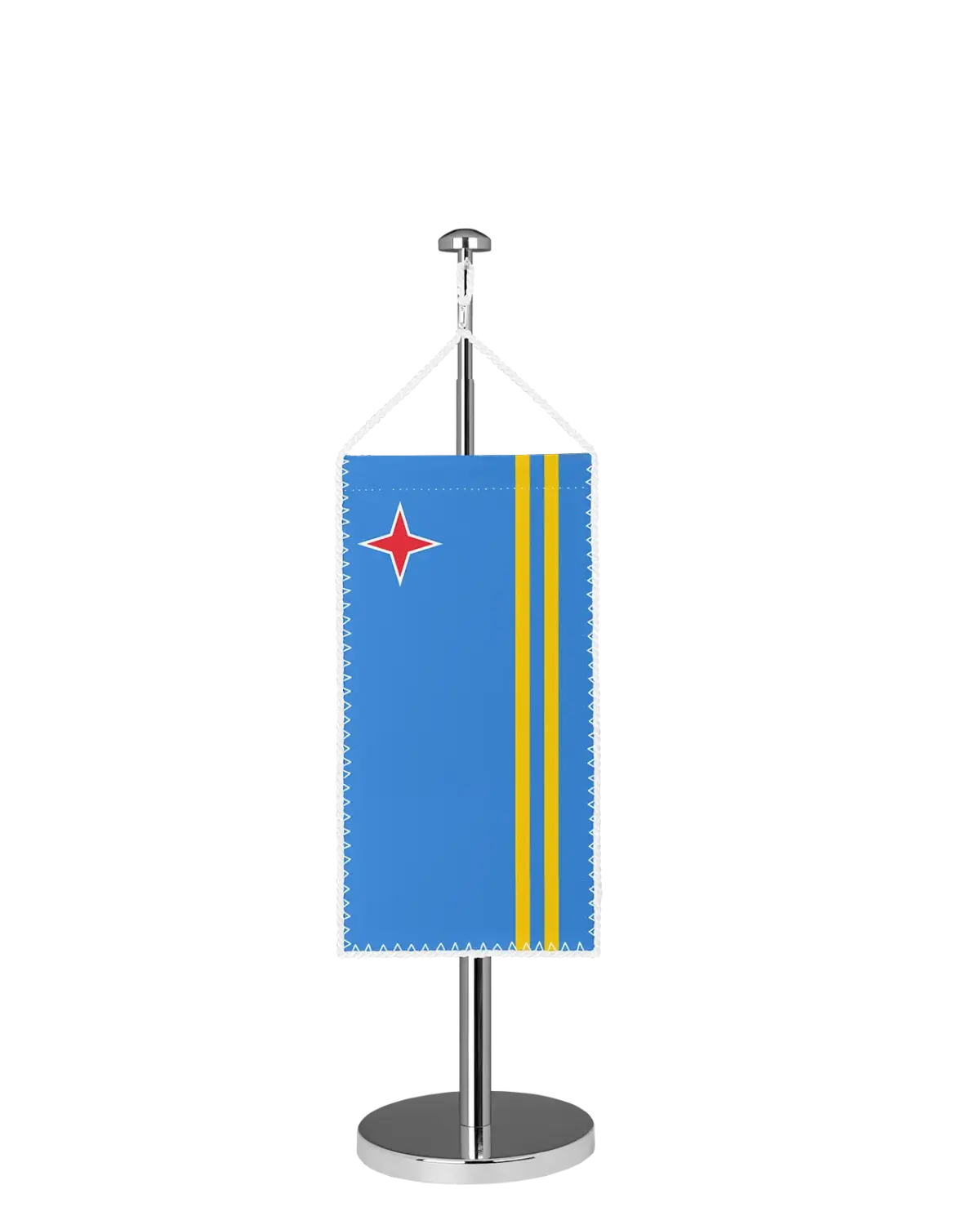 Aruba Tischbannerfahne