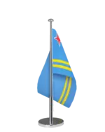Aruba Tischfahne