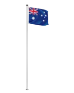 Australien Hissfahne