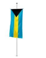 Bahamas Bannerfahne
