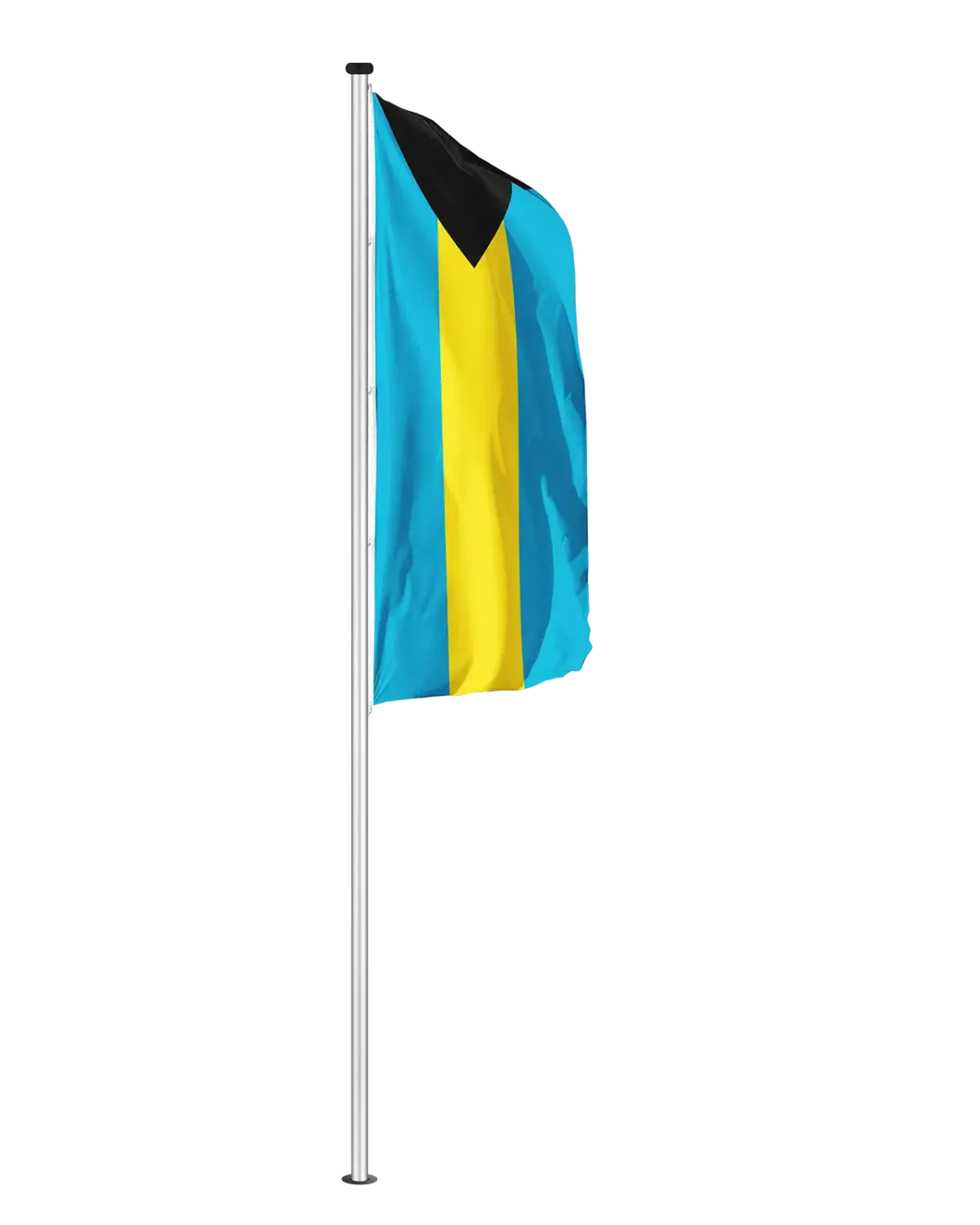 Bahamas Hochformatfahne
