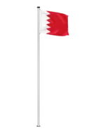 Bahrain Hissfahne