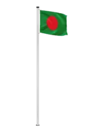 Bangladesch Hissfahne