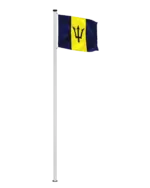 Barbados Hissfahne