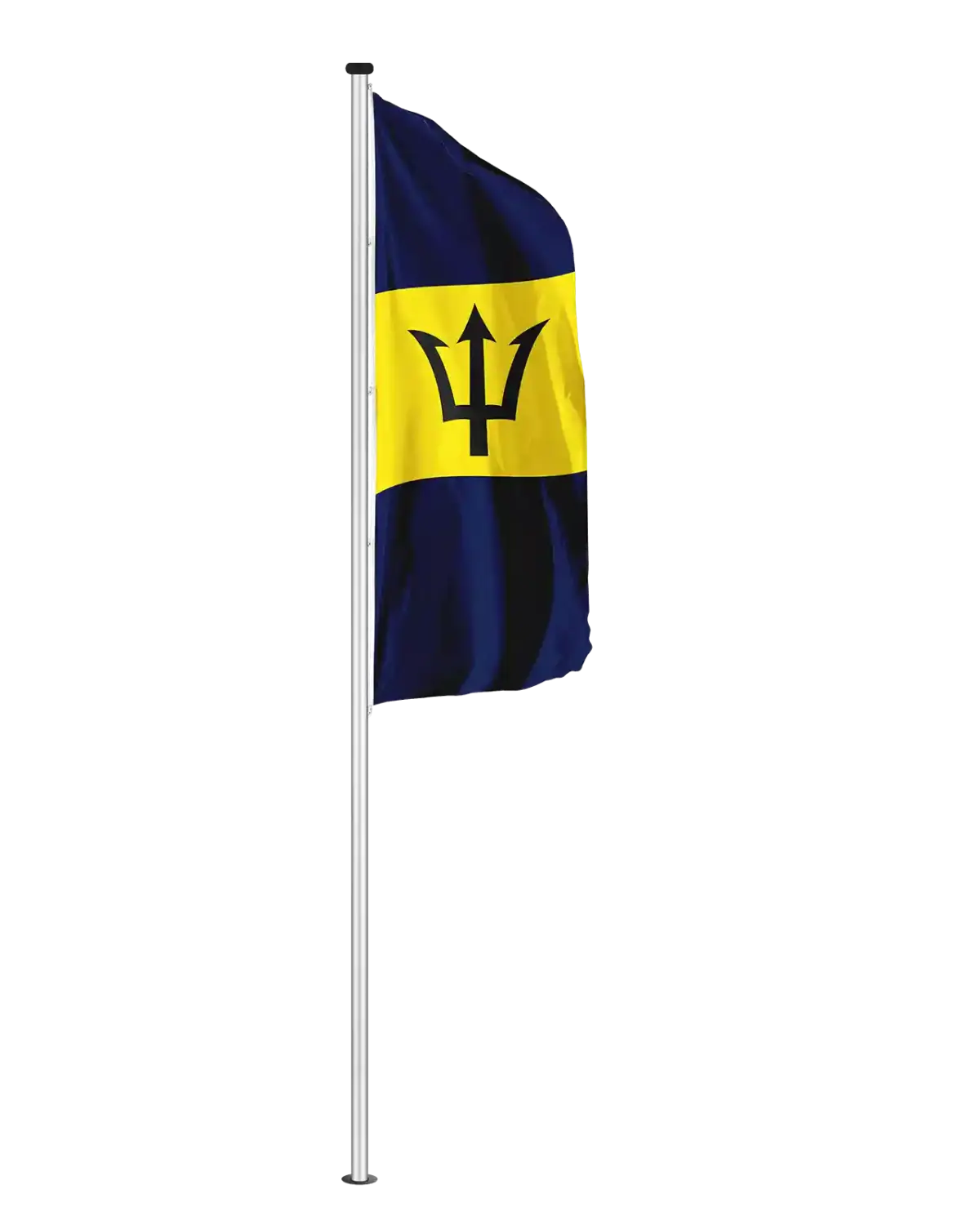 Barbados Hochformatfahne