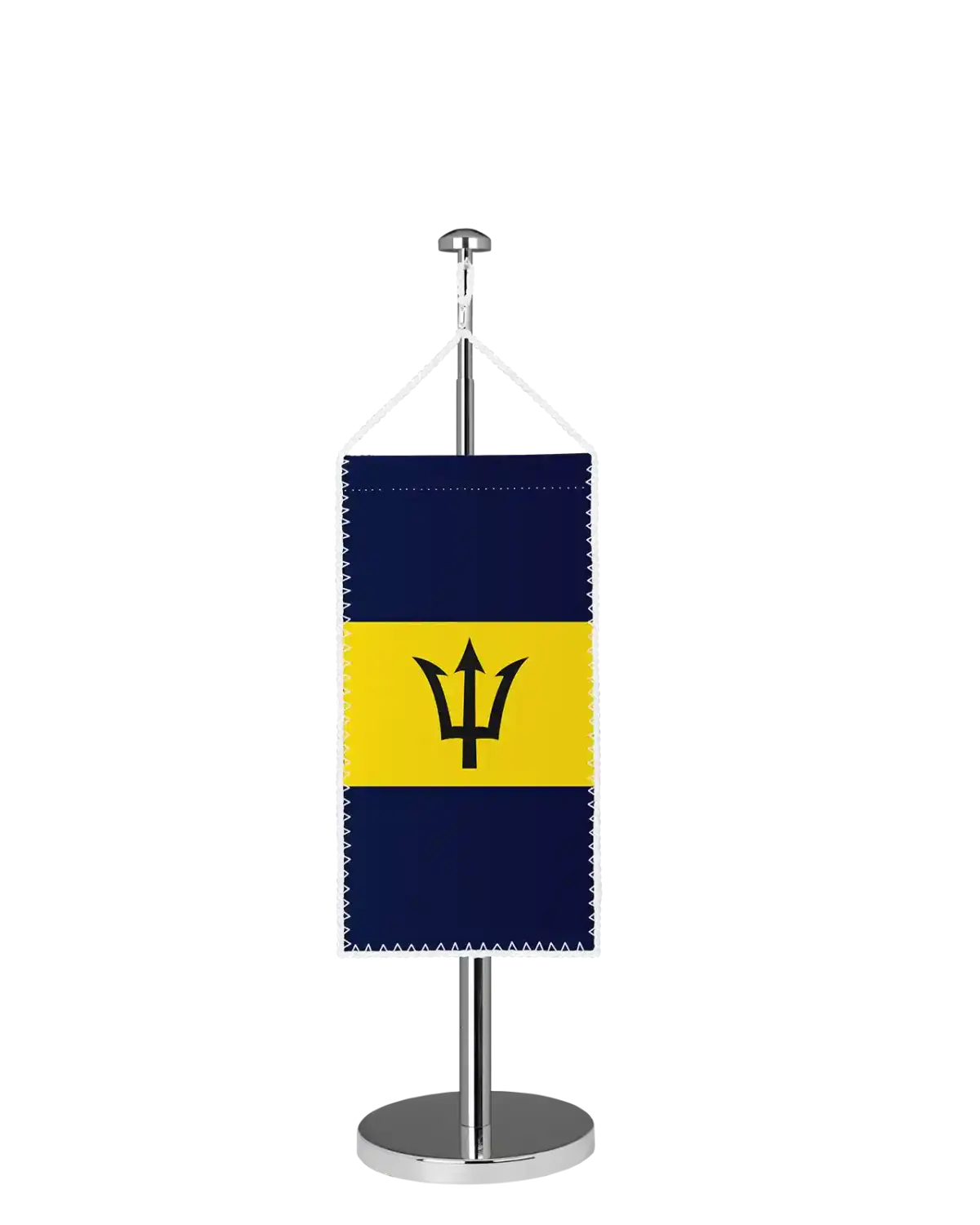 Barbados Tischbannerfahne