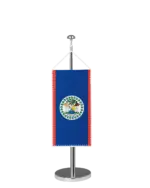 Belize Tischbannerfahne