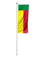 Benin Auslegerfahne