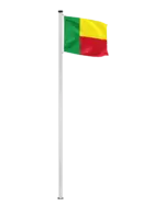 Benin Hissfahne