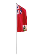 Bermudas Hochformatfahne