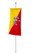 Bhutan Bannerfahne