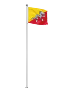 Bhutan Hissfahne