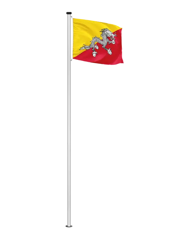 Bhutan Hissfahne