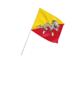 Bhutan Kleinflagge