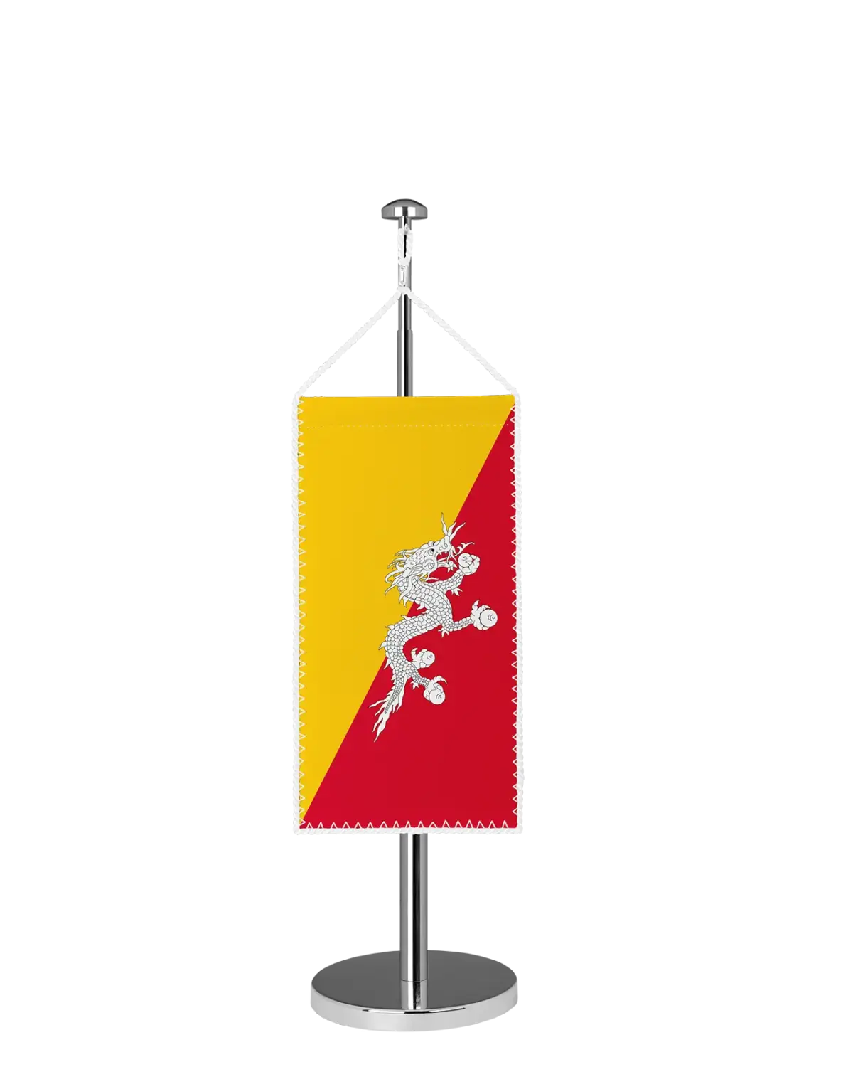 Bhutan Tischfahne