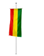 Bolivien Bannerfahne