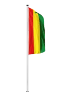 Bolivien Hochformatfahne