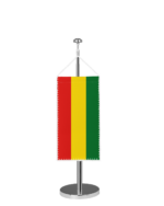 Bolivien Tischbannerfahne