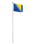 Bosnien-Herzegowina Hissfahne