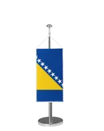 Bosnien-Herzegowina Tischbannerfahne