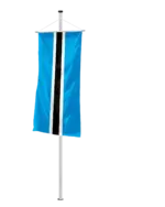 Botsuana Bannerfahne