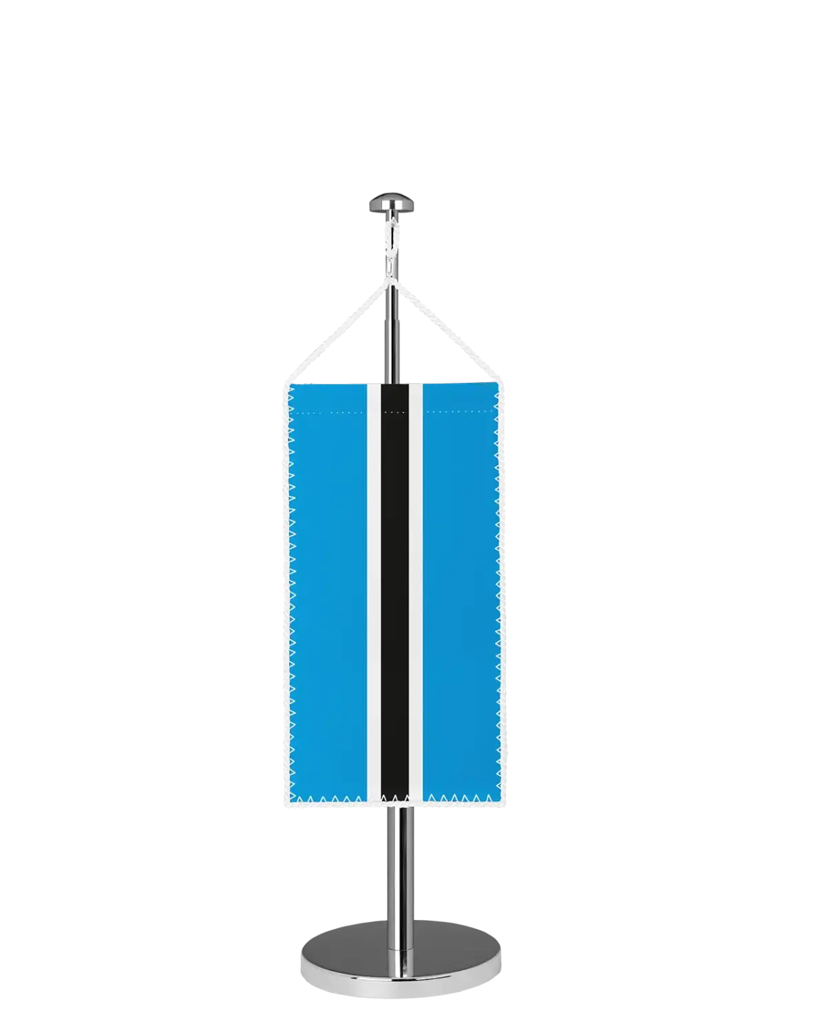 Botsuana Tischbannerfahne