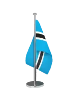 Botsuana Tischfahne