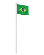 Brasilien Hissfahne