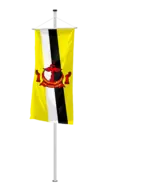 Brunei Bannerfahne