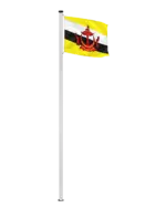 Brunei Hissfahne