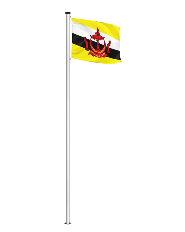 Brunei Hissfahne
