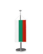 Bulgarien Tischbannerfahne