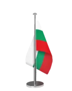 Bulgarien Tischfahne