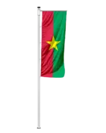 Burkina-Faso Auslegerfahne
