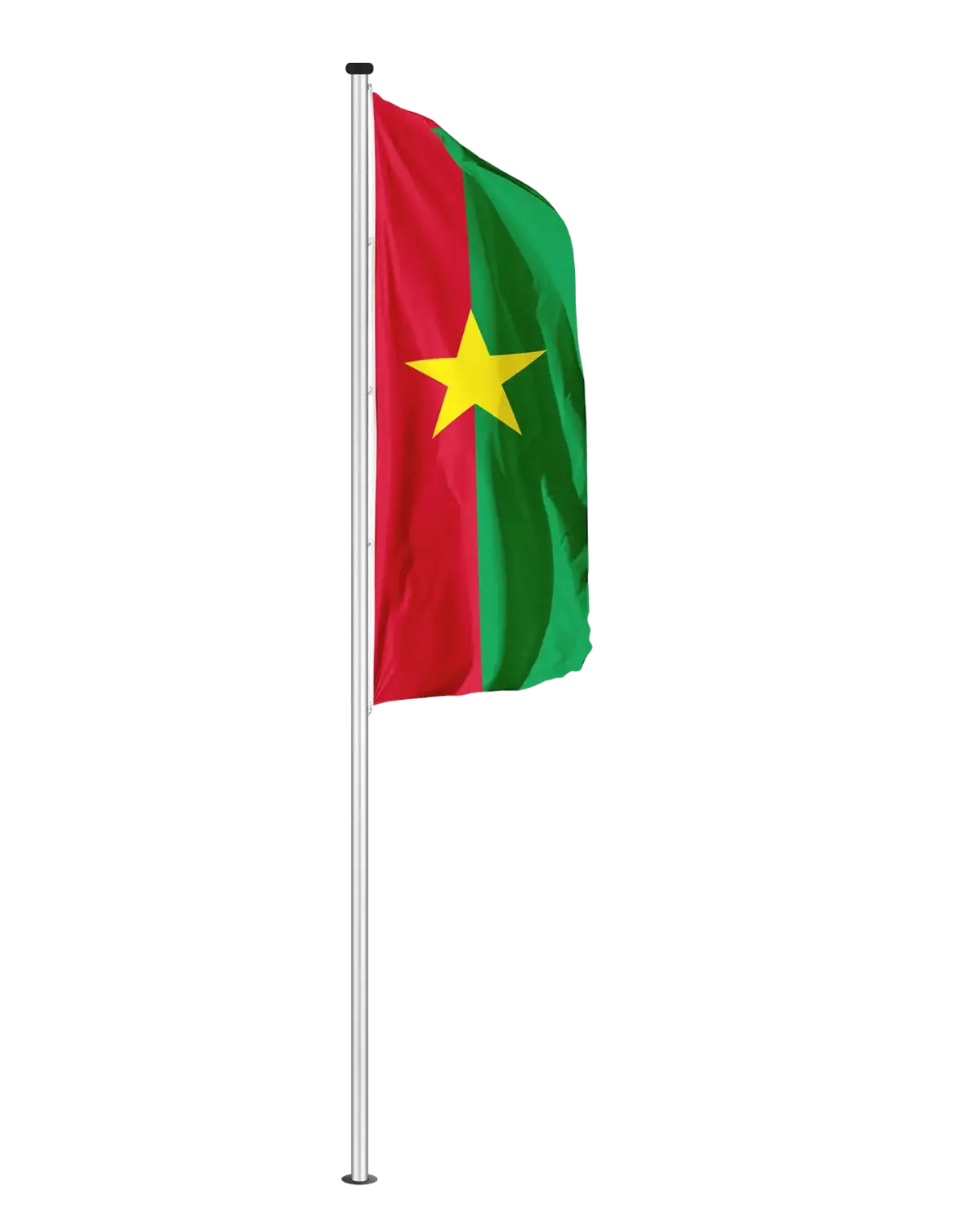 Burkina-Faso Hochformatfahne