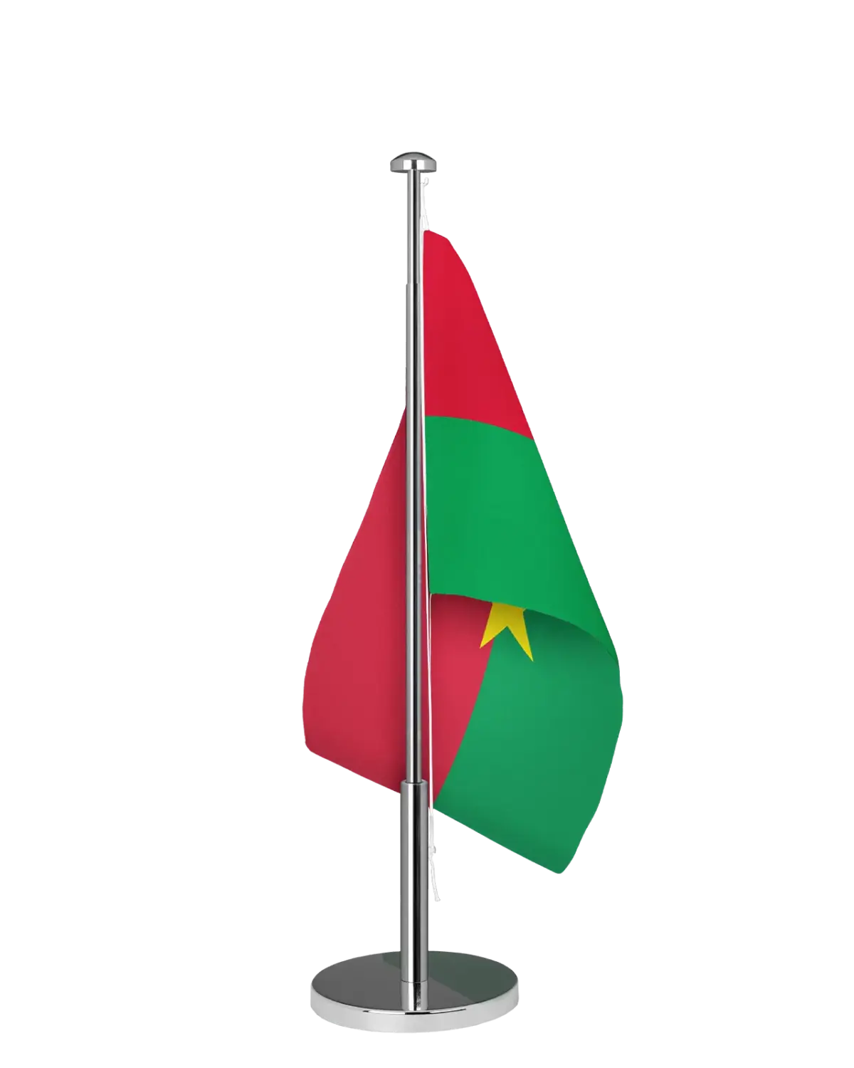 Burkina-Faso Tischfahne