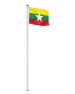 Burma (Myanmar) Hissfahne