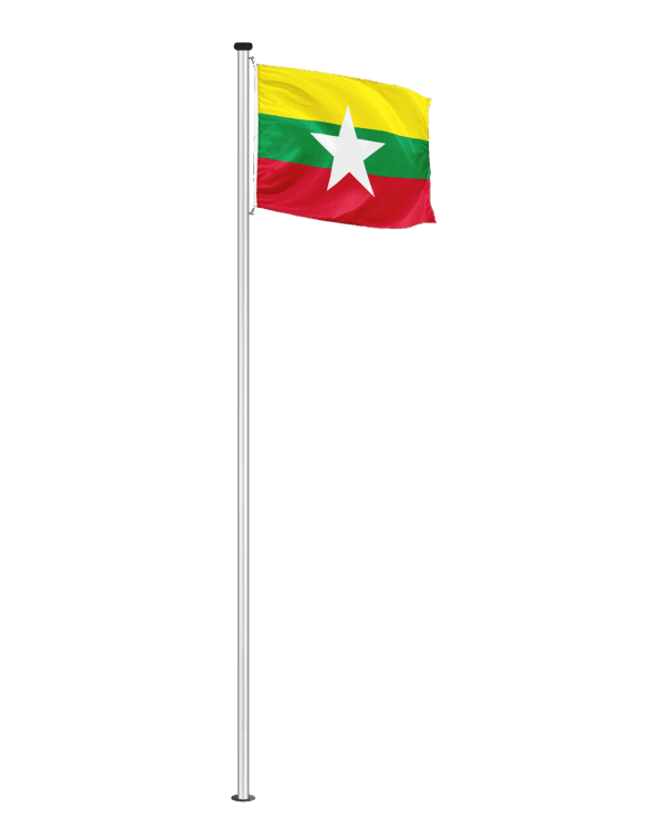 Burma (Myanmar) Hissfahne