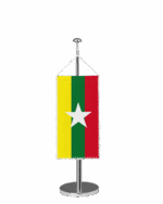 Burma (Myanmar) Tischbannerfahne