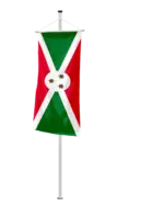 Burundi Bannerfahne