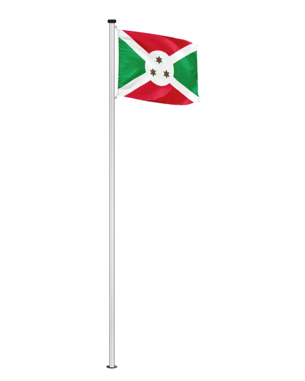 Burundi Hissfahne